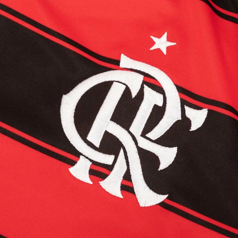 Camisa CRF Home 25/26 - Preta e Vermelha.